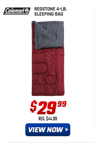 Coleman Redstone 4-lb. Sleeping Bag