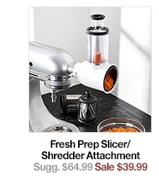 Fresh Prep Slicer Shredder Attachment