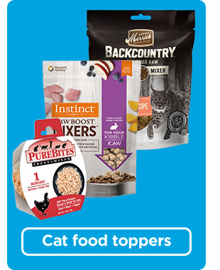 Cat food toppers