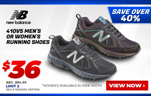 New Balance 410v5 Men's or Women's Running Shoes