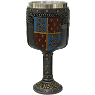 Medieval Shield Goblet