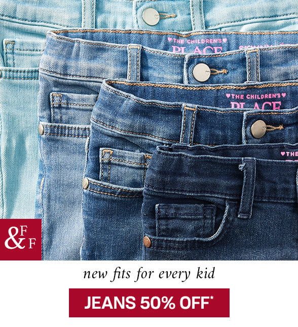 50% off Jeans