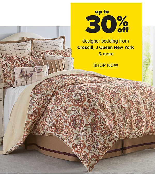 Up to 30% off Designer Bedding from Croscill, J. Queen New York and more - Shop Now