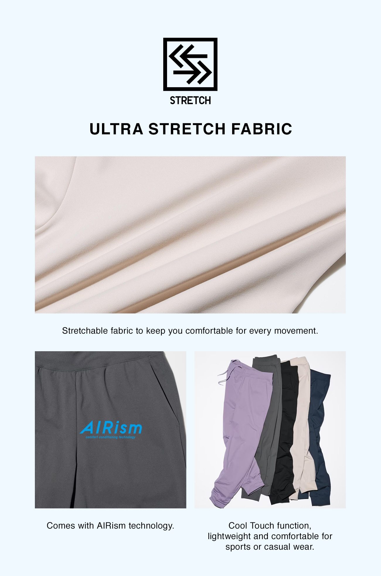 ultra stretch fabric