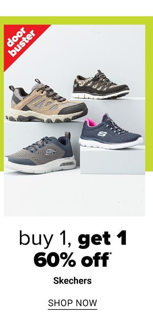 Buy 1 Get 1 60% off Skechers - Shop Now