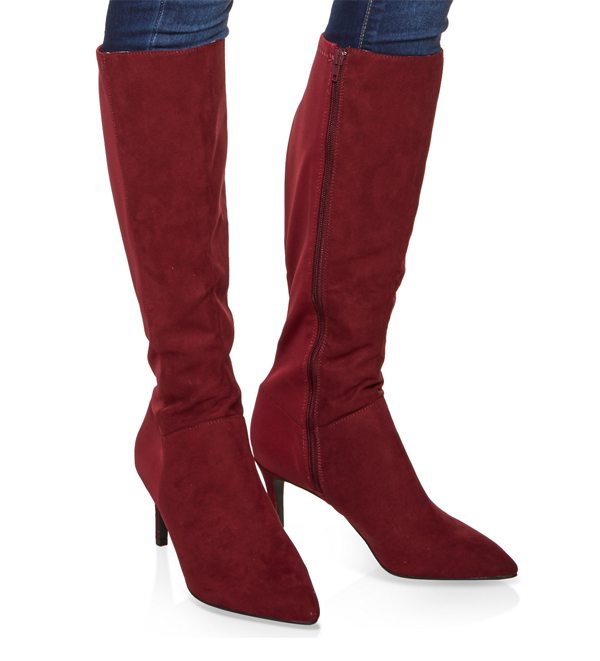 Tall Pointed Toe Boots