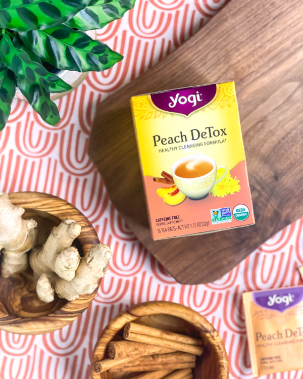 Yogi Peach DeTox Tea | Yogi Tea