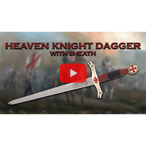 Heaven Knight Dagger with Sheath