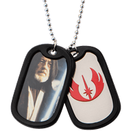 Obi-Wan Double Dog Tag Necklace