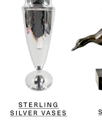 Sterling Silver Vases