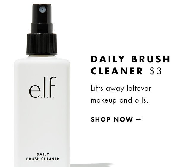 Daily Brush Cleaner, $3. Shop Now