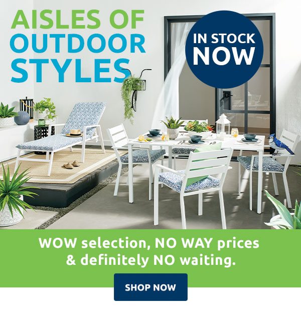 Aisles Of Outdoor Styles