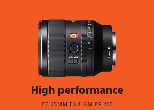 High performance | FE 35MM F1.4 GM PRIME LENS