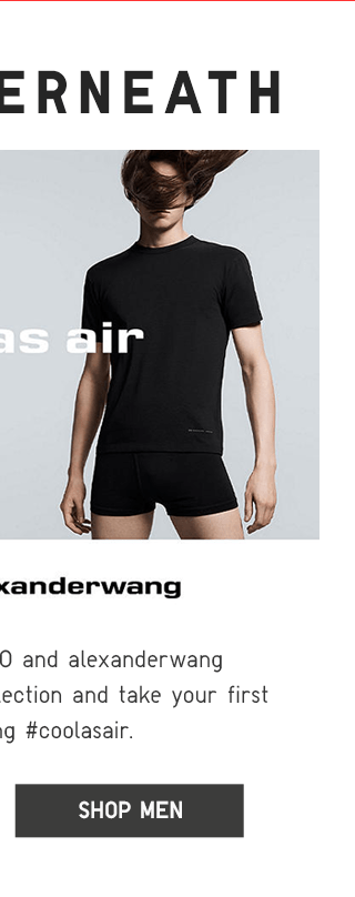 UNIQLO AND ALEXANDERWANH AIRISM - SHOP MEN