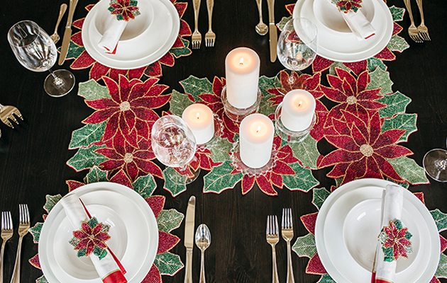 Festive Christmas Table