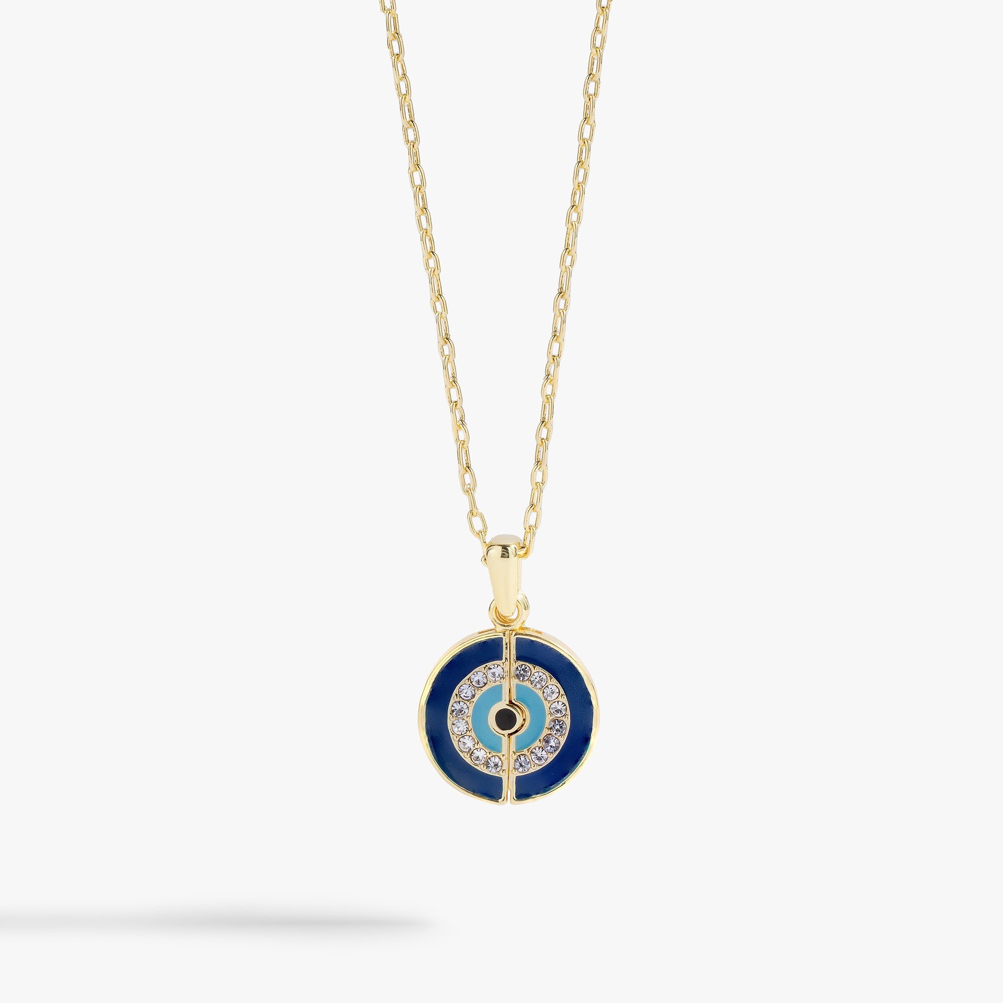 Image of Evil Eye Mantra Necklace