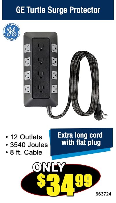 GE Turtle Surge Protector