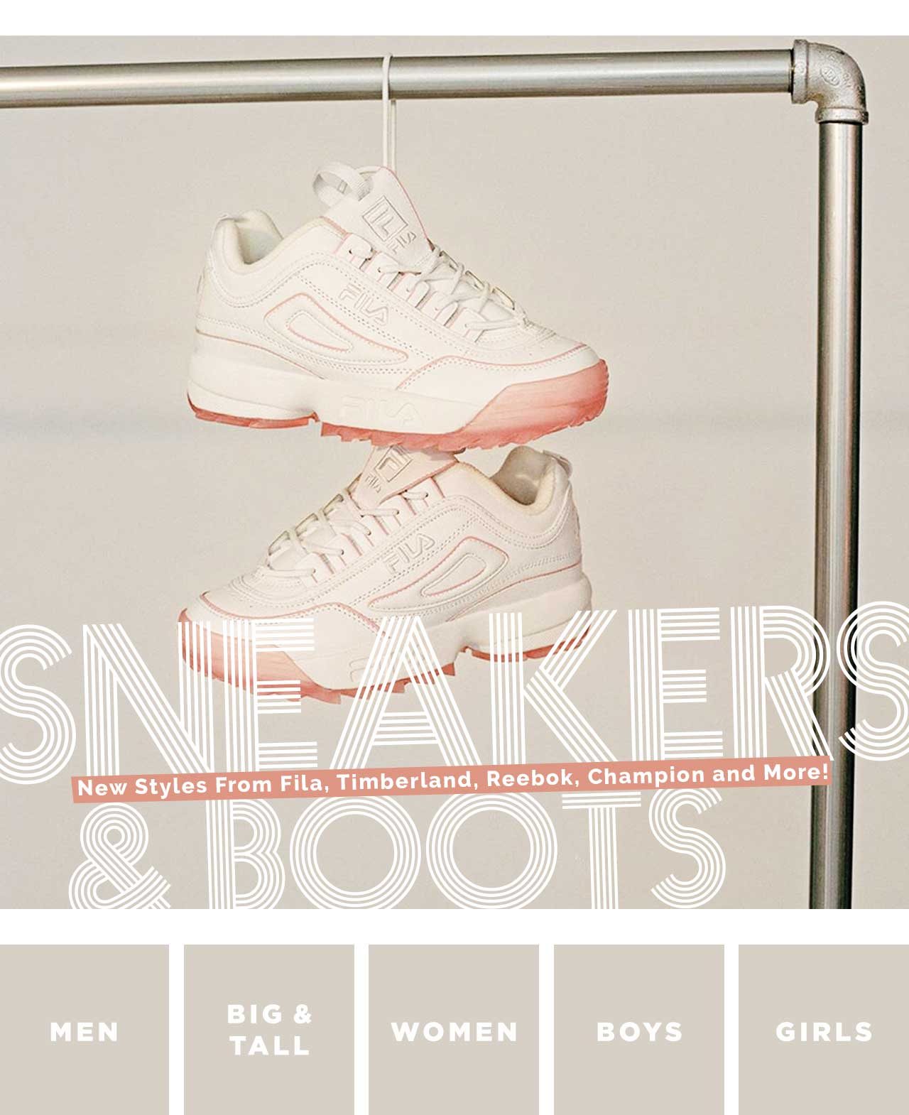 New Sneaker \u0026 Boot Drops! - DrJays.com 
