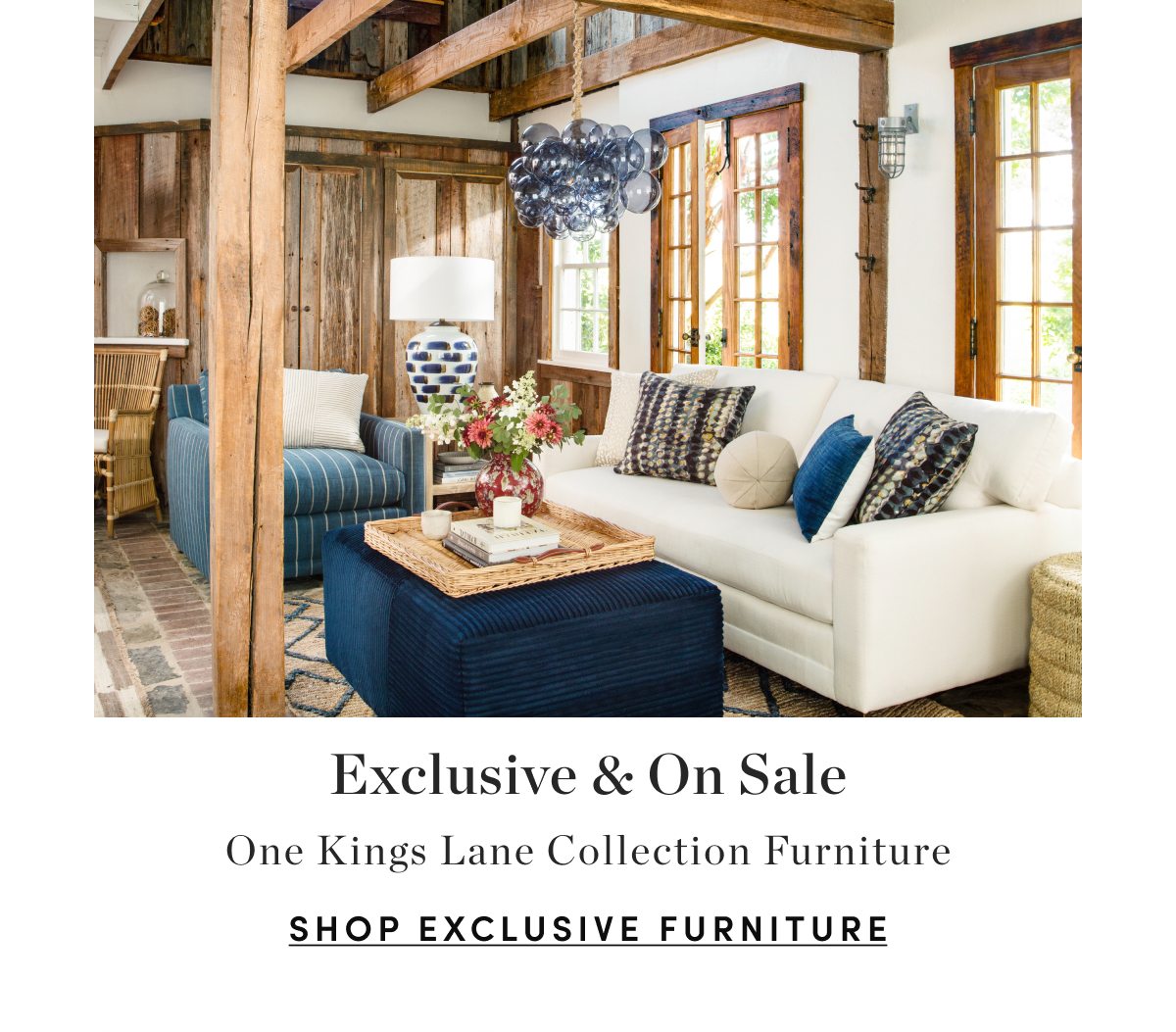Exclusive & On Sale One Kings Lane Collection Furniture SHOP EXCLUSIVE FURNITURE
