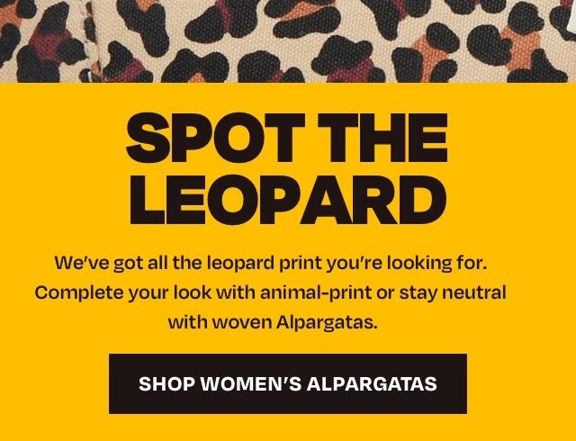 Spot the Leopard - Shop Women's Alps