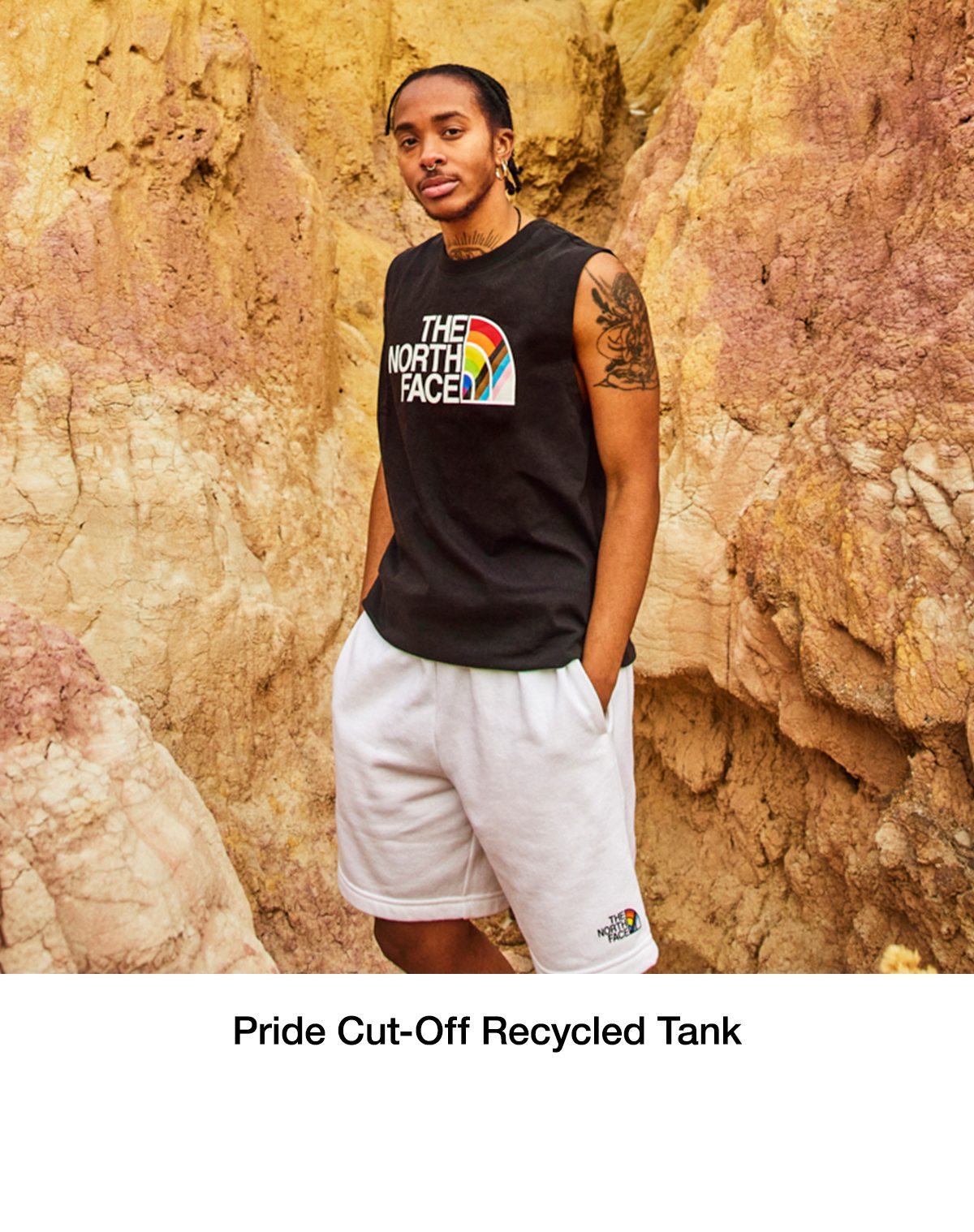 Pride Cut-Off Recycled Tank