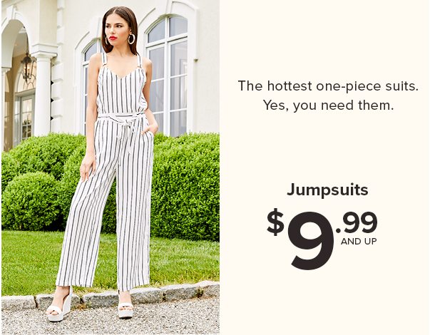 Shop Jumpsuits $9.99 and Up