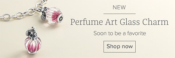 NEW Perfume Art Glass Charm - Soon to be a vavorite - Shop now