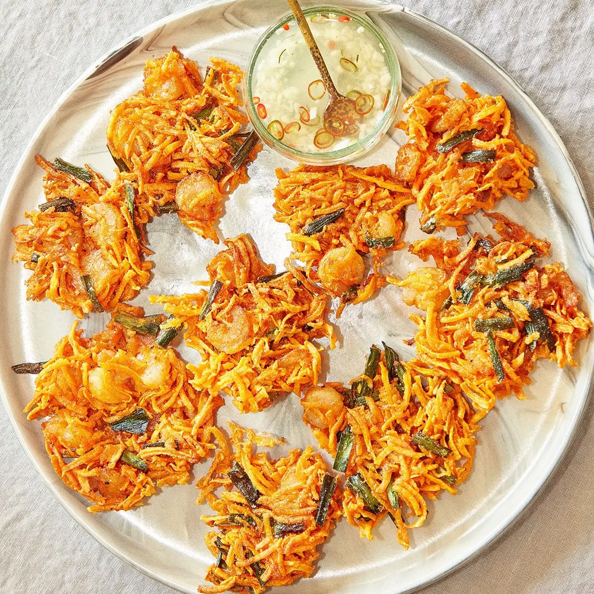 Ukoy (Filipino Shrimp Fritters)