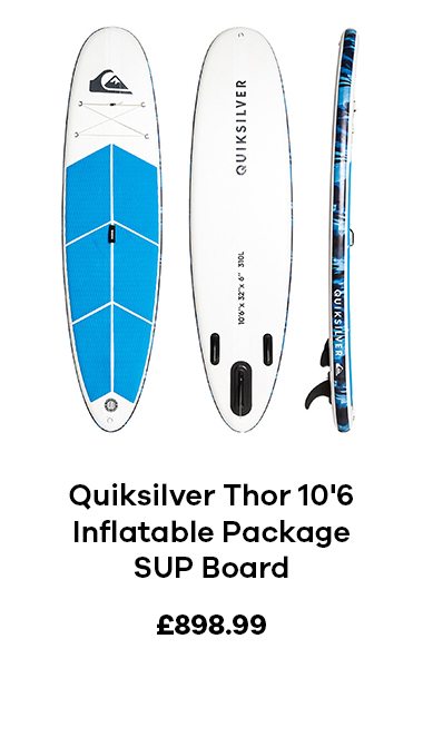 Quiksilver Thor 10'6 Inflatable Package SUP Board