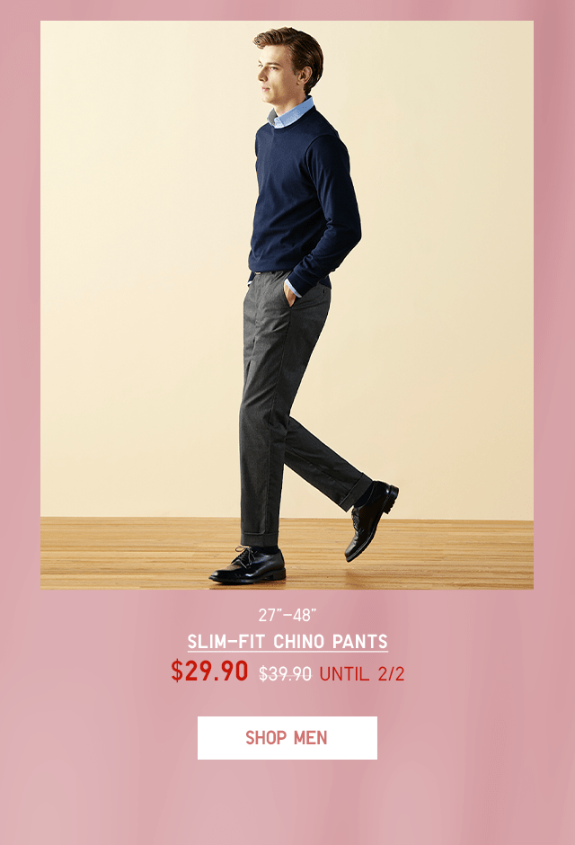 BODY4 - MEN SLIM-FIT CHINO PANTS