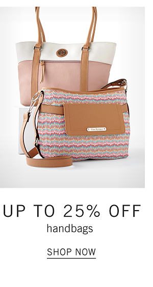 Up to 25% off Handbags - Shop now