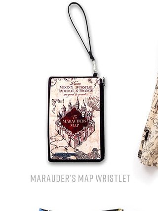 Maraduer's Map Wristlet