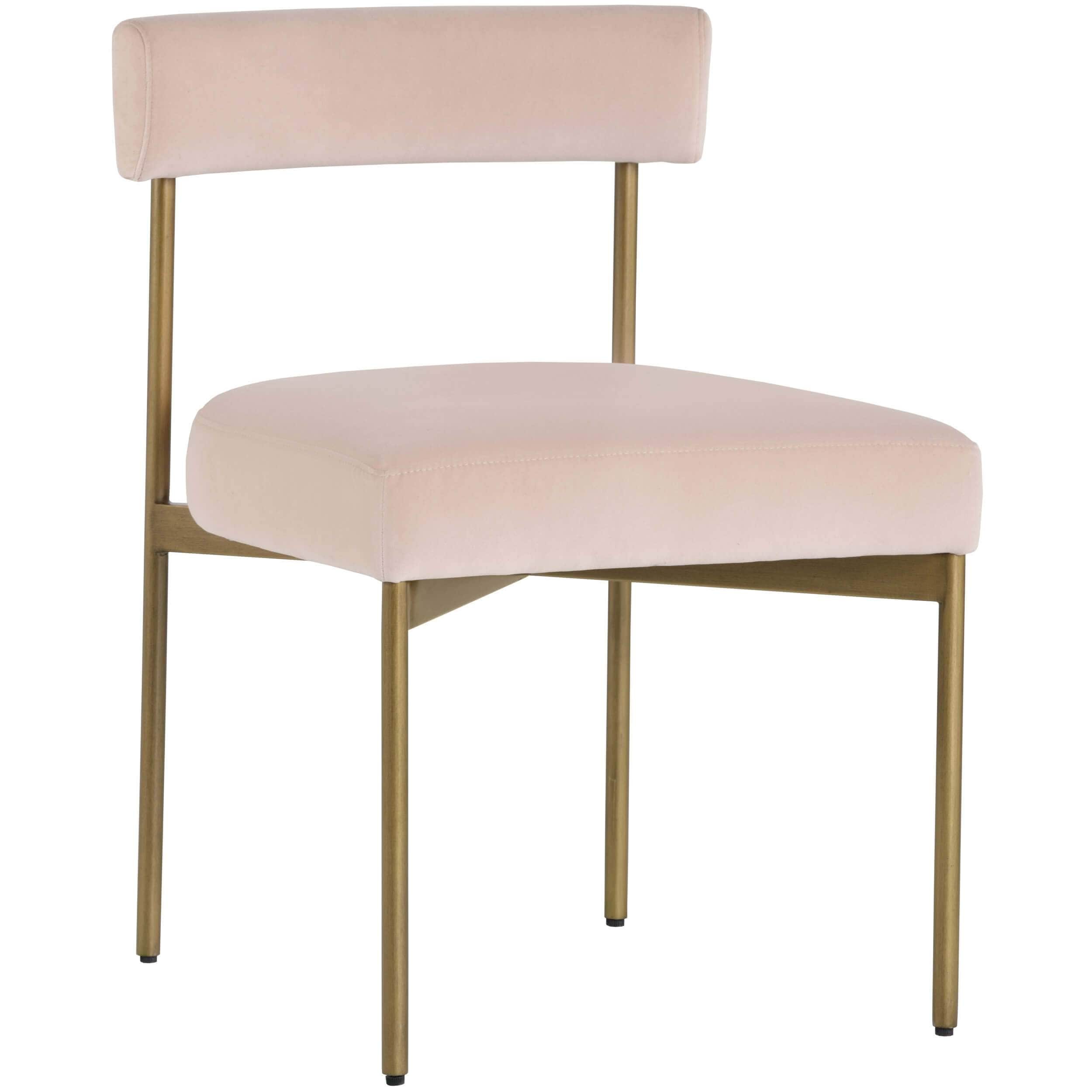 Seneca Dining Chair, Blush, Set of 2