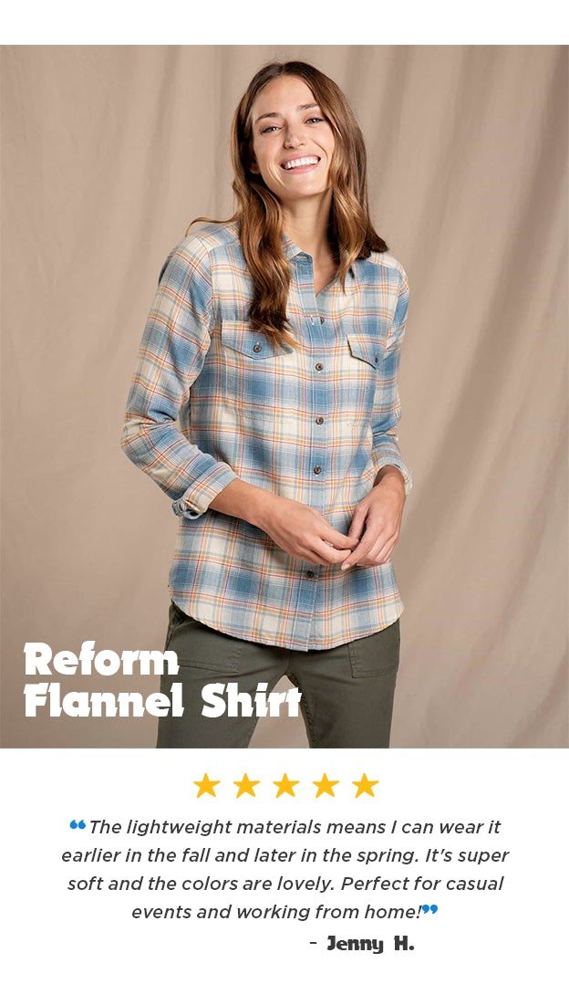 Women's Re-Form Flannel Shirt