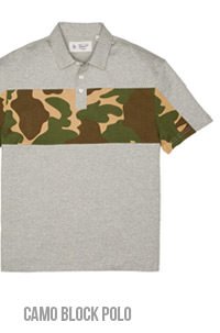 CAMO BLOCK POLO