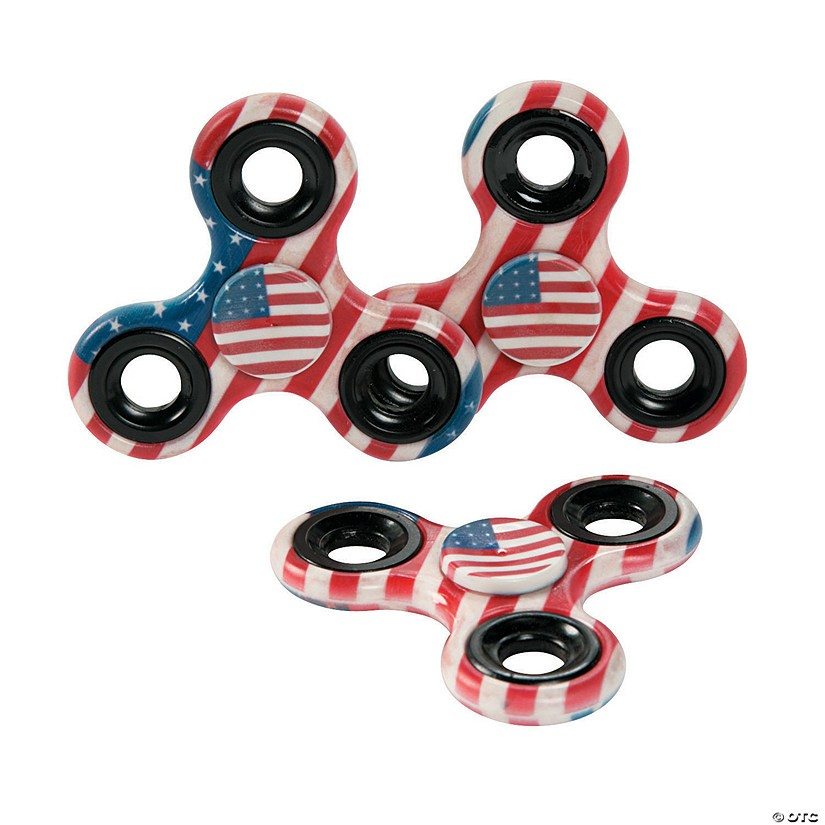 Patriotic Fidget Spinners