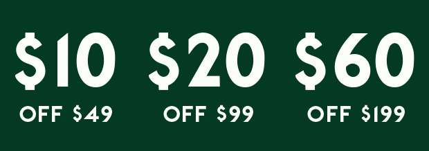 $10 OFF $49