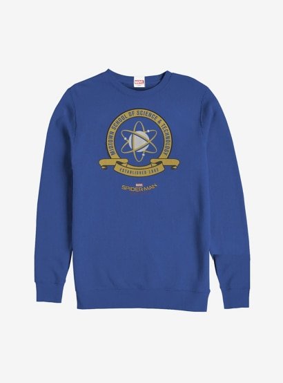 Guys Spider-Man Homecoming Midtown School Crest Sweatshirt