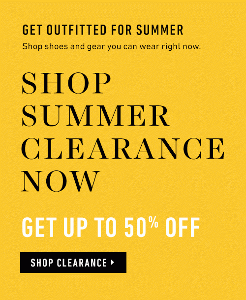 Shop Summer Clearance now. Get up to 50% off.