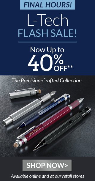 L-Tech Flash Sale - Now Up to 40% Off!