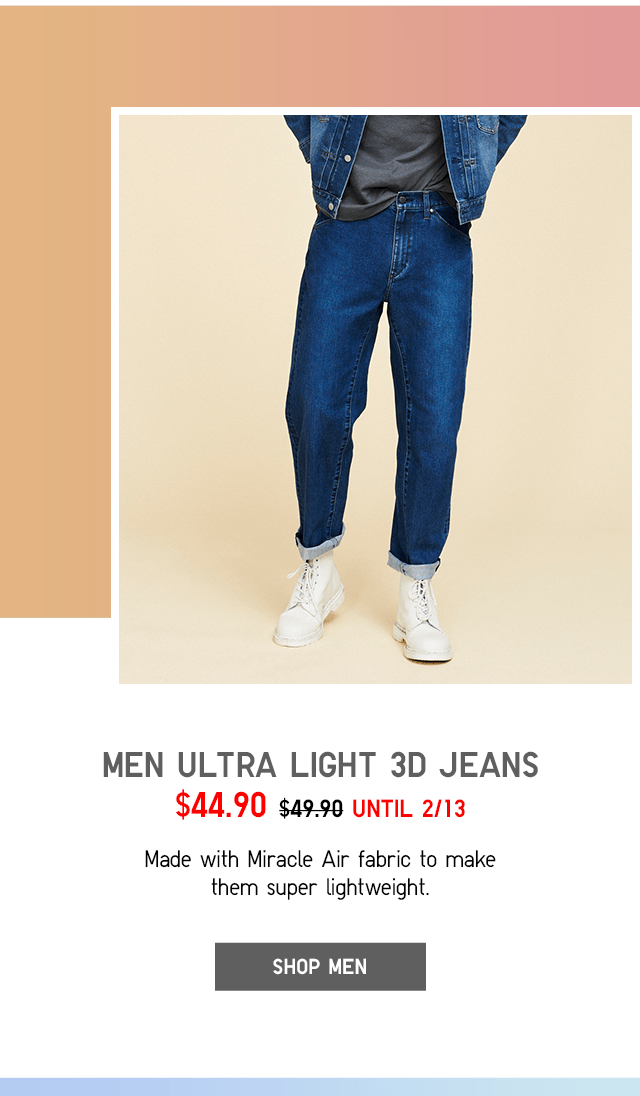 BODY2 PDP1 - MEN ULTRA LIGHT 3D JEANS