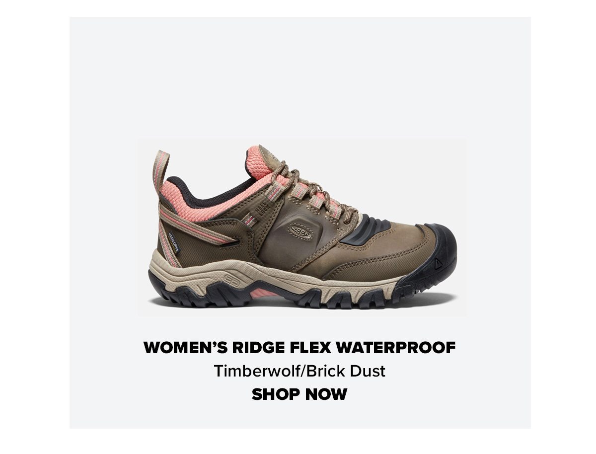 Women's Ridge Flex Waterproof Boot | Timberwolf/Brick Dust