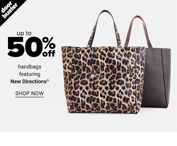 Up 50% off handbags feat New Directions - Shop Now