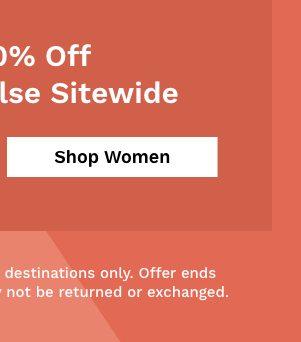 Shop Women's 30% off