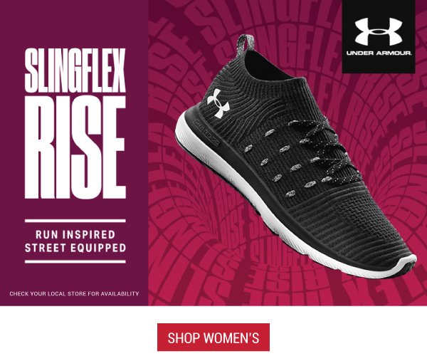 Under Armour Slingflex Rise for the 