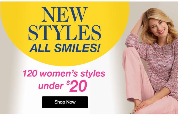 Shop Women's - 120 women's styles under $20!