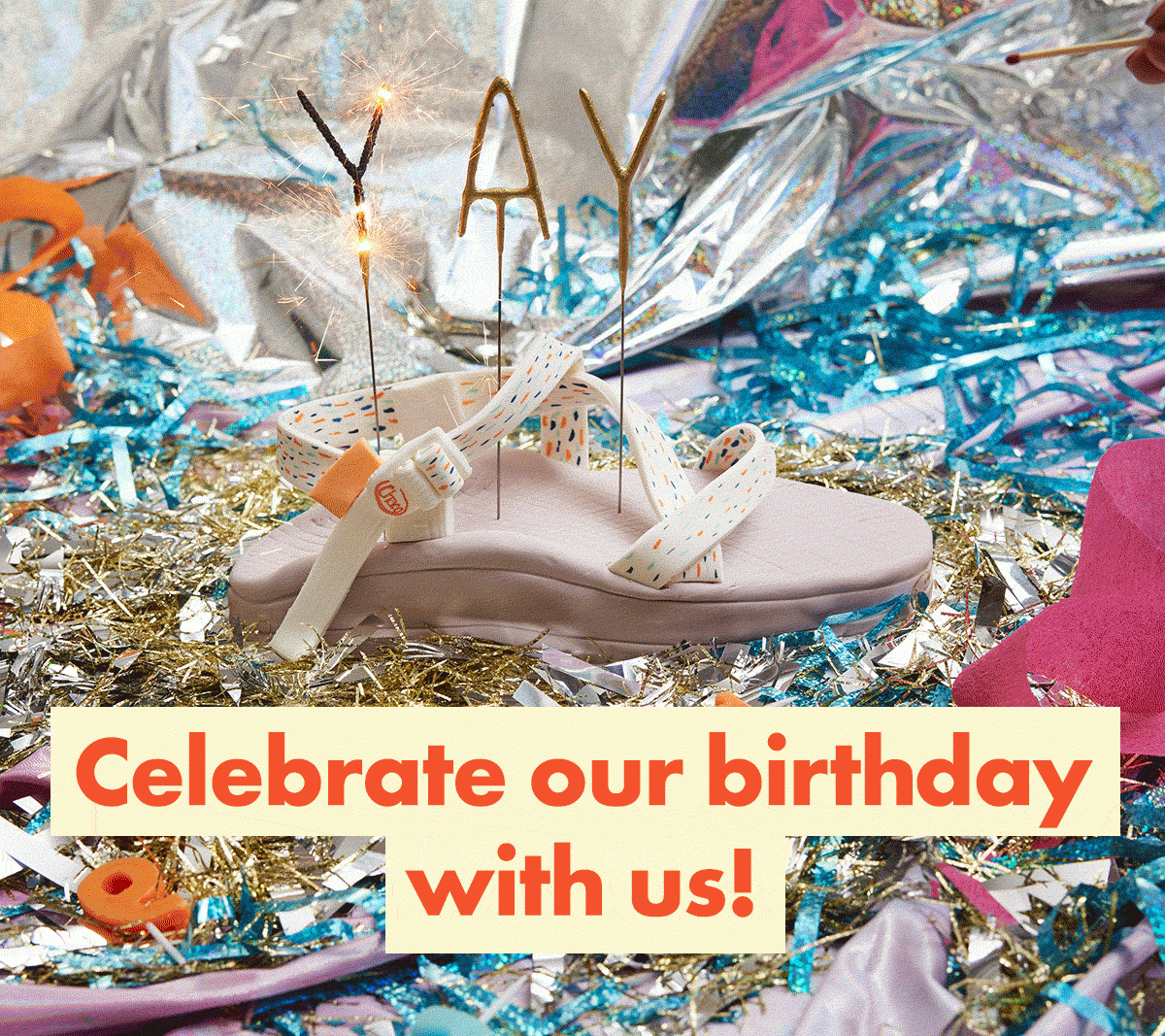 Celebrate our birthday with us!