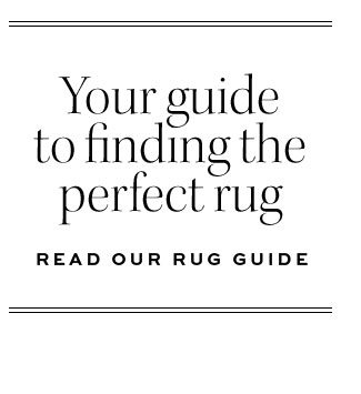 Your guide to finding the perfect rug