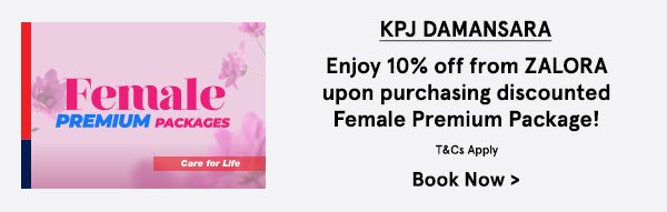 Enjoy 10% off from ZALORA upon purchasing discounted Female Premium Package!