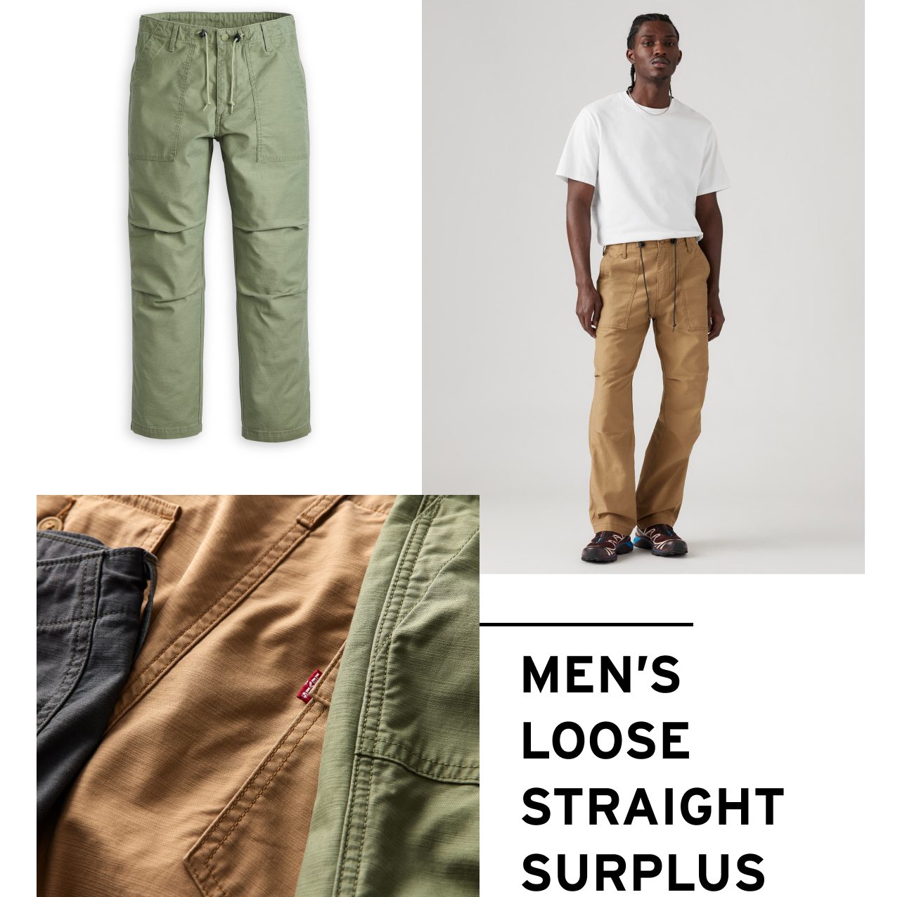 SHOP MEN'S LOOSE SURPLUS